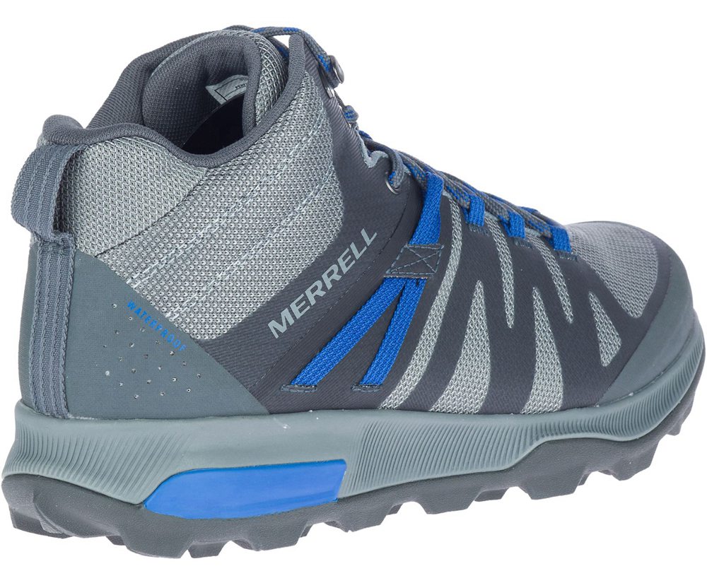 Merrell Vandrestøvler Herre - Zion Fst Mid Waterproof - Grå - MFD576314